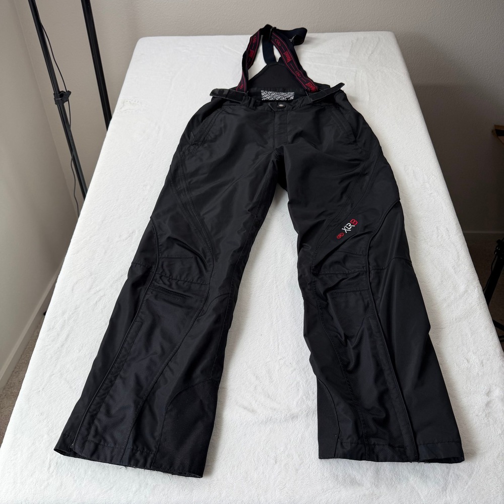 Marker XLR8 Ski Pants Mens 32‎ Black Good Insulated Suspenders Snow Snowboard